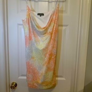 Cute date night slip dress!